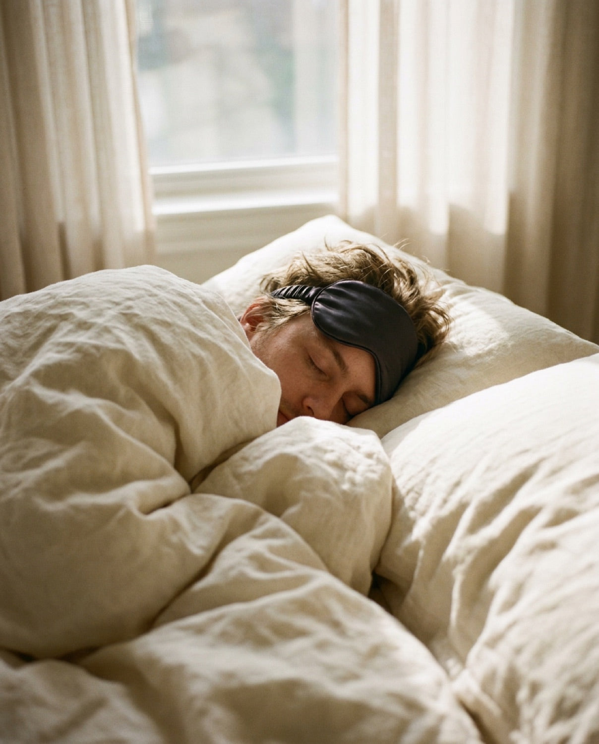 Zacht wakker worden in ochtendlicht